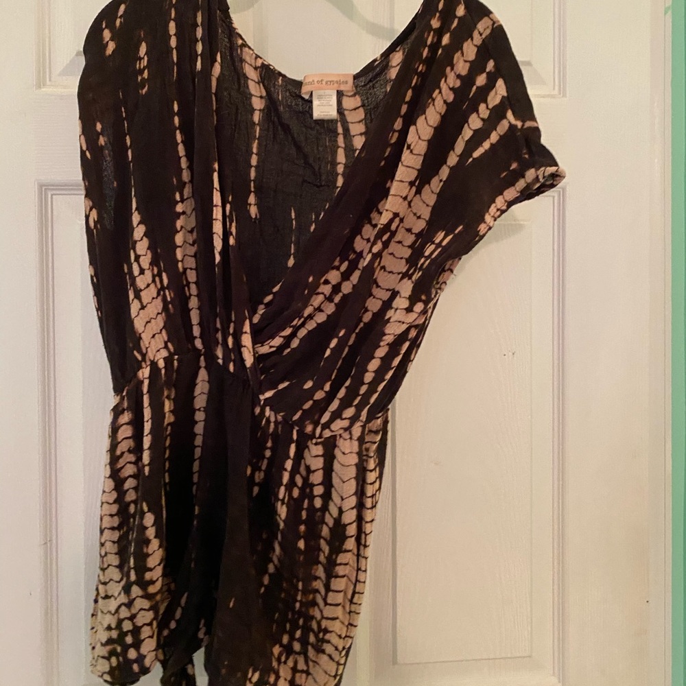 urban outfitters tie dye romper